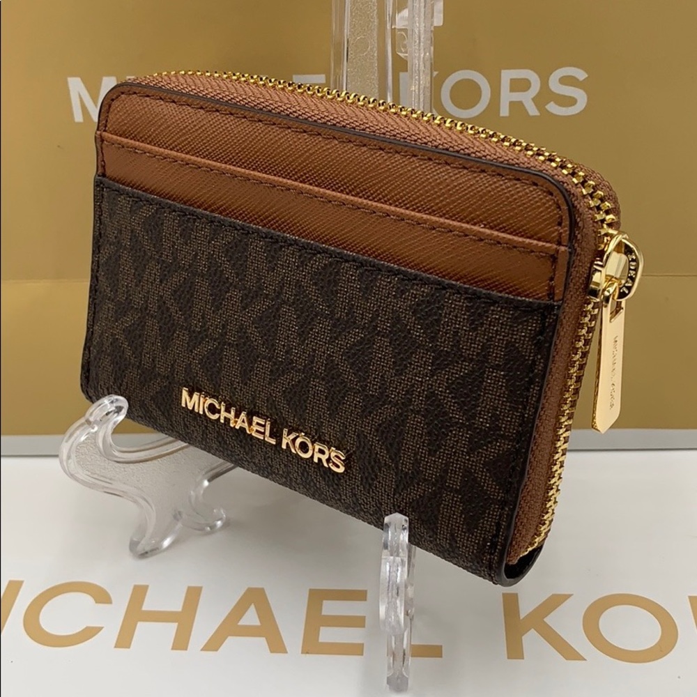 MICHAEL KORS JET SET TRAVEL MD ZA CARD CASE - Picture 13 of 16